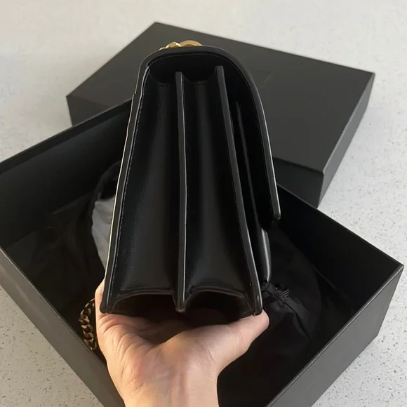 YSL Sunset Medium (Black/Gold Hardware) - Picture 6 of 11